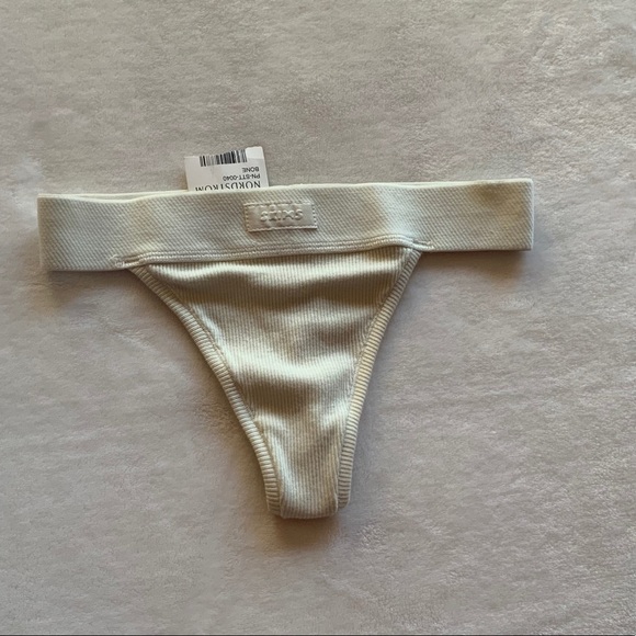 SKIMS Cotton Rib Thong - Picture 2 of 5